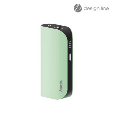 Design 5200 mAh groen  Hama