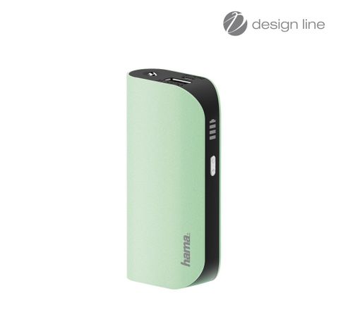 Design 5200 mAh groen  Hama