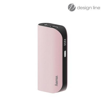 Design 5200 mAh roze  Hama