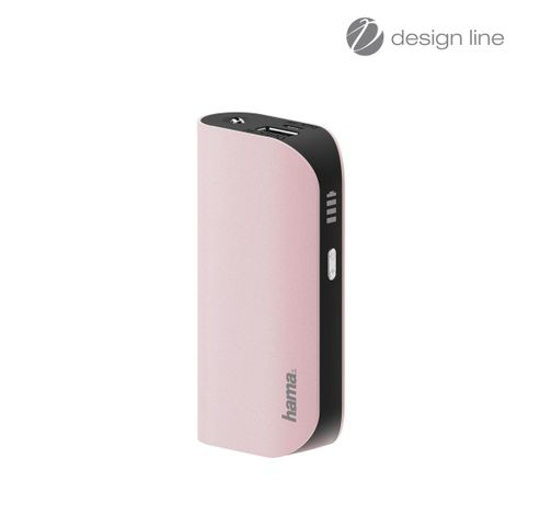 Design 5200 mAh roze  Hama