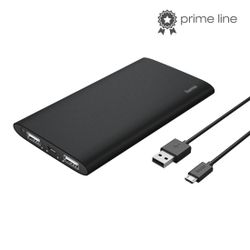 Hama premium Alu 8000 mAh antraciet 