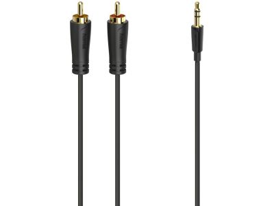 Audiocable 3.5mm PLUG-2 Cinch-Plug Stereo Verg 1.5m