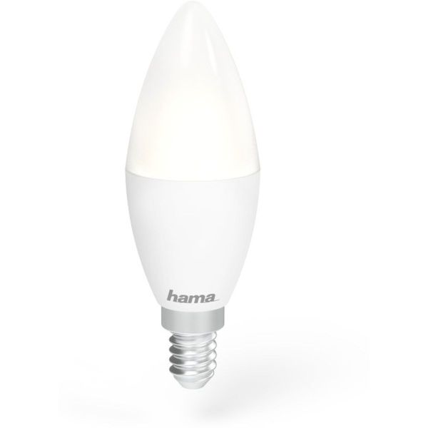 Hama Wifi-ledlamp, E14, 5,5W, RGBW, zonder hub, voor spraak-/app-bediening