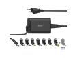 Universele notebook-netadapter, 15-19V/65W