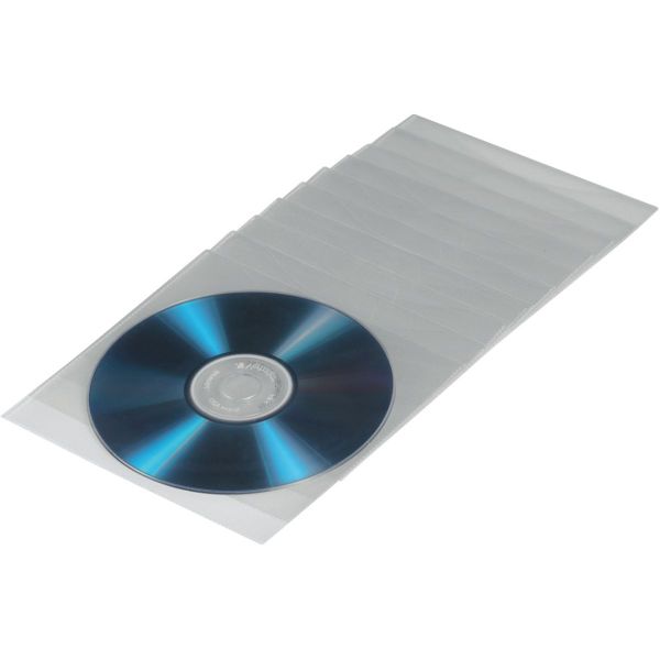 Hama Cd/Dvd Pp Sleeves 100 Pack Trans