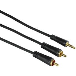 Hama Audiokabel jack 3.5 mm - 2 cinch, 3.0m 3ster 