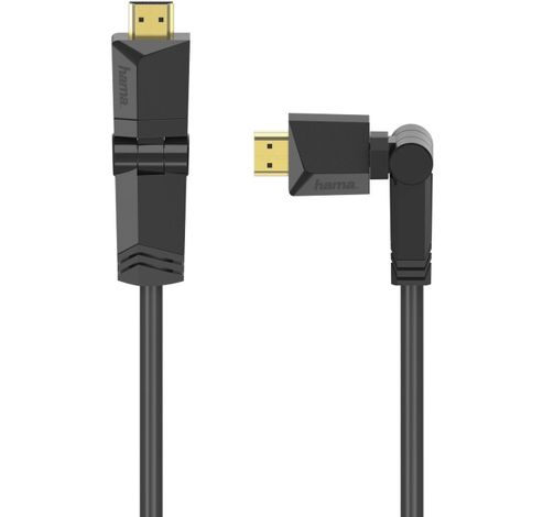 High-Speed HDMI-Cable Rotatie Gold Plated Ethernet 1.5m  Hama