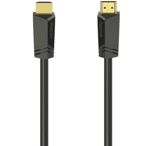 High Speed HDMI-Cable 4K Ethernet Gold Plated 7.5 M  Hama