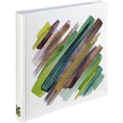 Hama Album XL Brushstroke 30x30cm 80 White Pages Green 