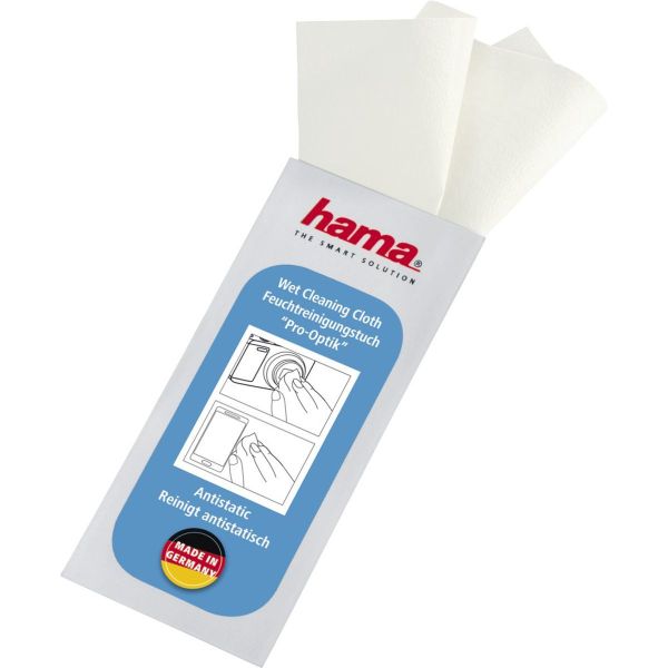 Hama Cleaning Set w/ 30 Moist Cloths Pro-Optik + 1 MF Cloths