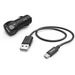 Hama Car Charger Set Micro-USB 2.4A Black