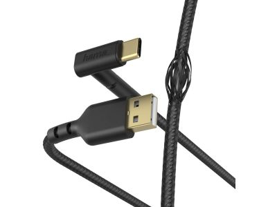 Charge/Data Cable Standusb-A - USB-C1.5 Mblack