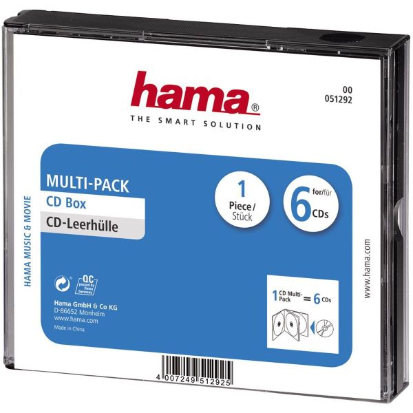 Hama CD Multi Pack 6 CDs