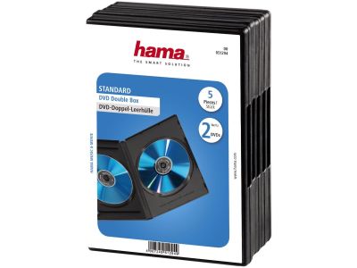 DVD Box Double 5-pack Black