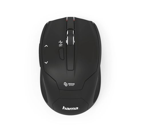 Souris sans fil Milano Compact noir  Hama