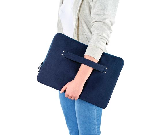 Cali Laptop-sleeve schermgrootte tot 40 cm (15,6inch) donkerblauw  Hama