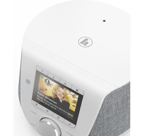 Radio numérique DIR3200SBT FM/DAB/DAB+/Radio Internet/Application/Bluetooth Blanc  Hama