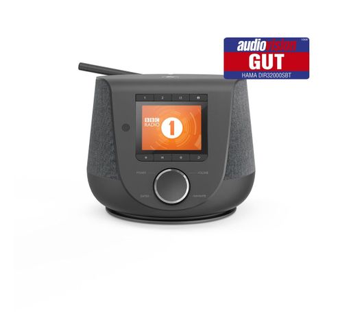 DIR3200SBT Digitale radio FM/DAB/DAB+/internetradio/app/Bluetooth  zwart                           Hama