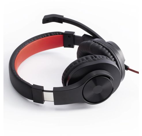 PC-Office-headset HS-USB400, stereo, zwart               Hama