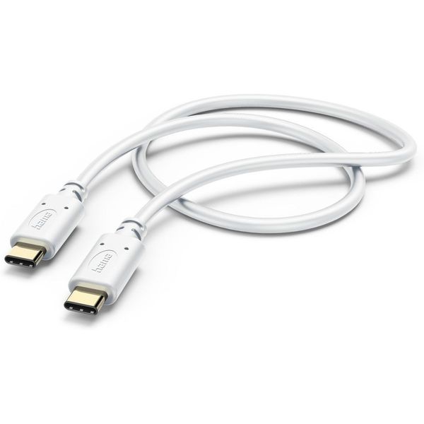 Hama Charging Cable USB-C - USB-C 1.5 M White