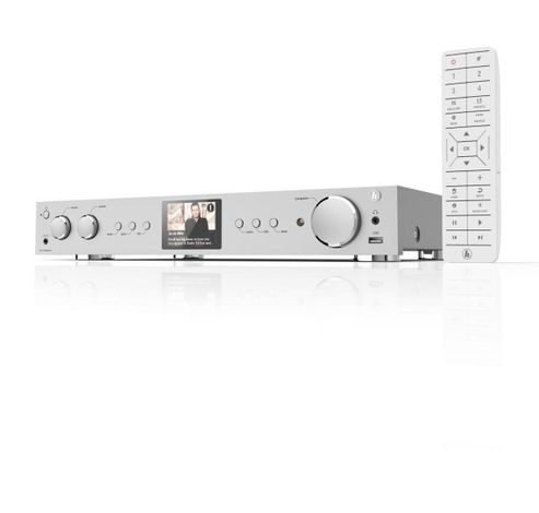 Hifi-tuner DIT2105SBTX DAB+/internetradio/Bluetooth® RX & TX/app Zilver  Hama