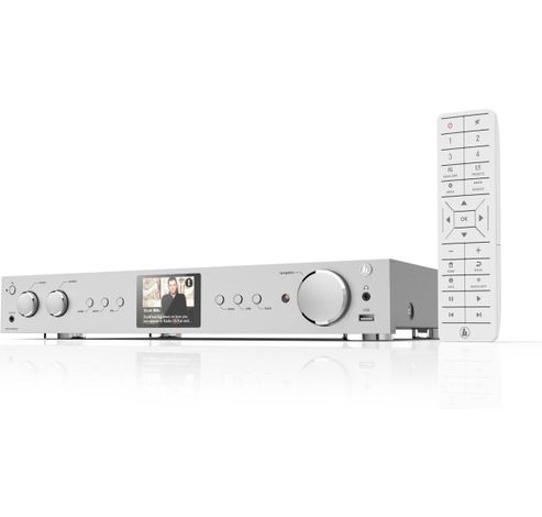 Hifi-tuner DIT2105SBTX DAB+/internetradio/Bluetooth® RX & TX/app Zilver  Hama