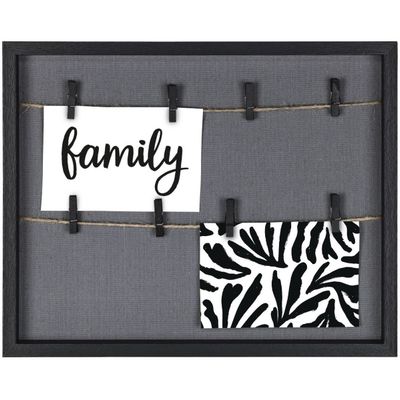 Photo Frame Muro w/ Cord EN Clamps Black 29.5 X 36.5 cm 