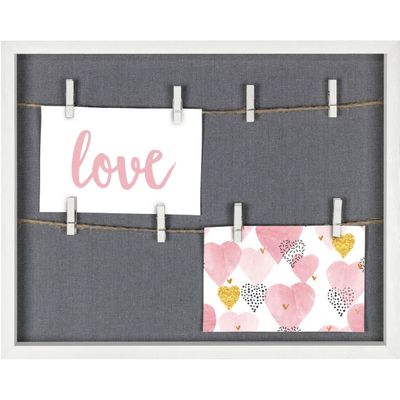 Photo Frame Muro w/ Cord EN Clamps White 29.5 X 36.5 cm 