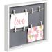 Hama Photo Frame Muro w/ Cord EN Clamps White 29.5 X 36.5 cm