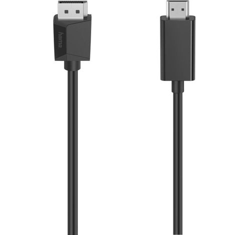 Adapterkabel DisplayPort To HDMI 1.50m  Hama