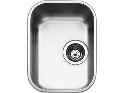 Spoelbak onderbouw - 30 cm - inox