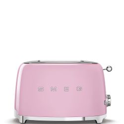 Smeg Grille-pain 2 tranches 2 fentes Rose 