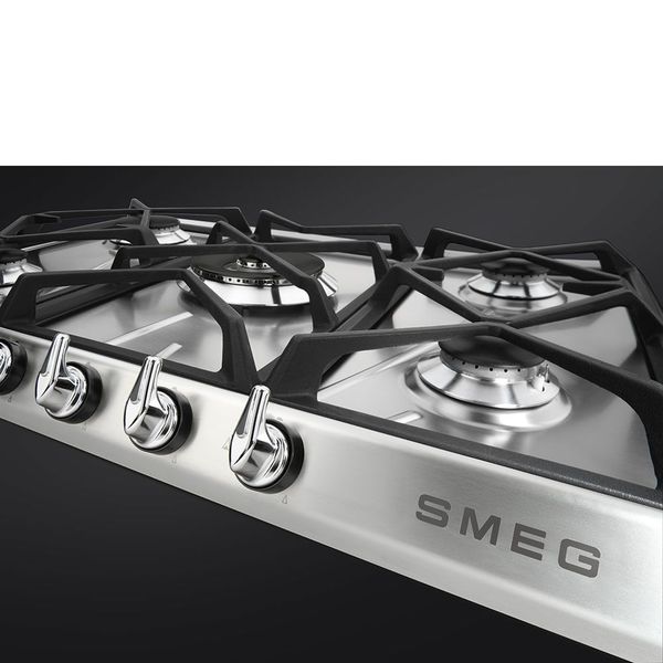 Smeg Victoria kookplaat gas 70/75cm SR975XGH