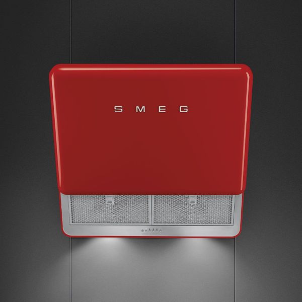 Smeg Dampkap 50's Style KFAB75RD Rood