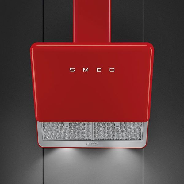 Smeg Dampkap 50's Style KFAB75RD Rood