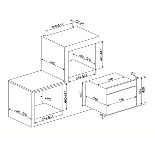 SF4395MCX  Smeg