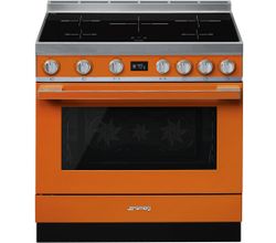 Portofino Fornuis CPF9IPOR 90x60cm Oranje Smeg