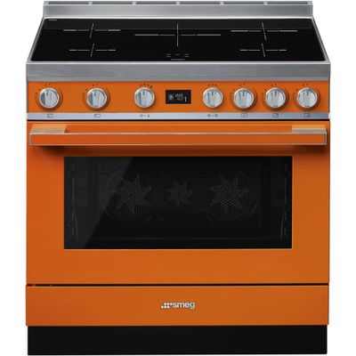 Portofino Fornuis CPF9IPOR 90x60cm Oranje Smeg