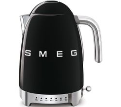 Waterkoker Regelbare temperatuur 1,7L zwart Smeg