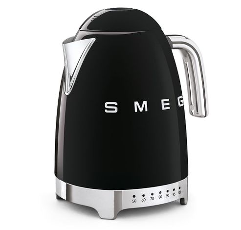 Bouilloire avec réglage de température 1,7L noir  Smeg