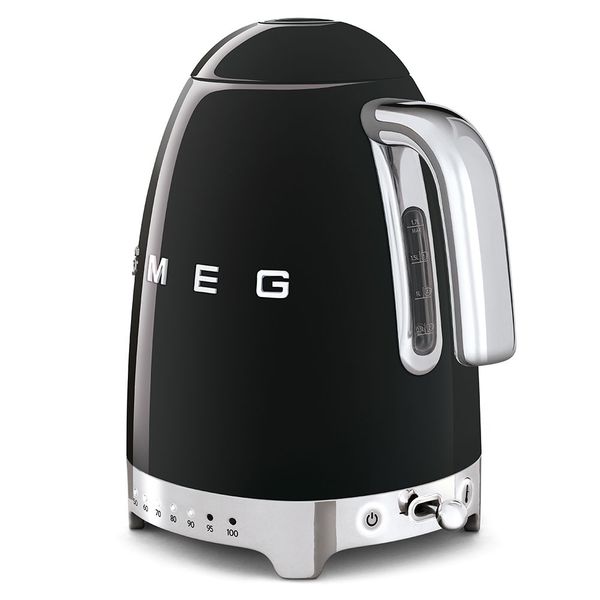 Smeg Waterkoker Regelbare temperatuur 1,7L zwart