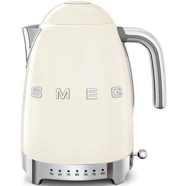 Smeg Waterkoker regelbare temperatuur 1,7L crème