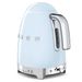 Smeg Waterkoker regelbare temperatuur 1,7L pastelblauw