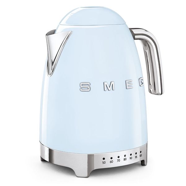 Waterkoker regelbare temperatuur 1,7L pastelblauw 