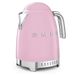 Waterkoker regelbare temperatuur 1,7L roze 