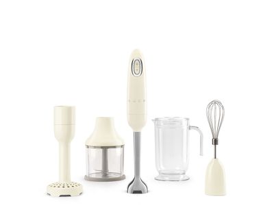 Staafmixer met accessoires crème