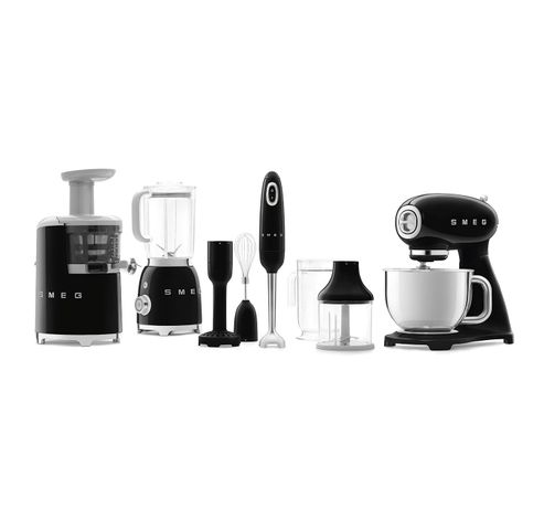 Staafmixer met accessoires zwart  Smeg