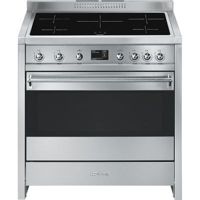 Classici Fornuis Inductie A1PYID-9 90x60x90cm Inox Smeg