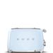 Smeg Broodrooster 4 sleuven 4 sneden Pastel Blauw