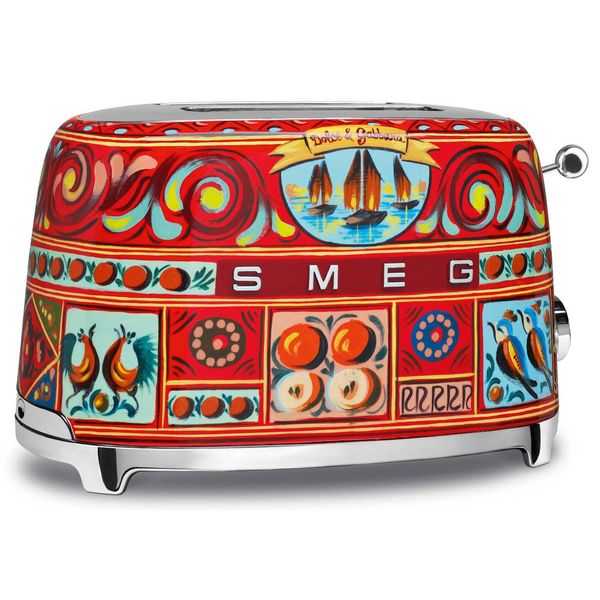 Smeg Sicily is my love Broodrooster 2 sleuven 2 sneden Dolce&Gabbana